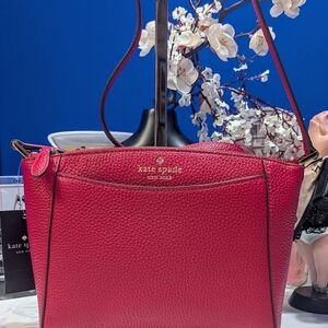 Kate Spade Red Leather Crossbody Bag - NWT!! 🔥